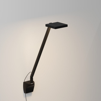 Focaccia LED Desk Lamp in Matte Black (240|FCD1MTBWAL)