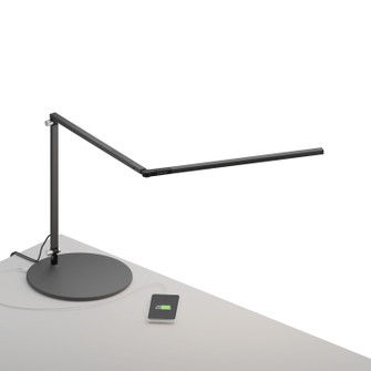 Z-Bar LED Desk Lamp in Metallic black (240|AR3200CDMBKUSB)