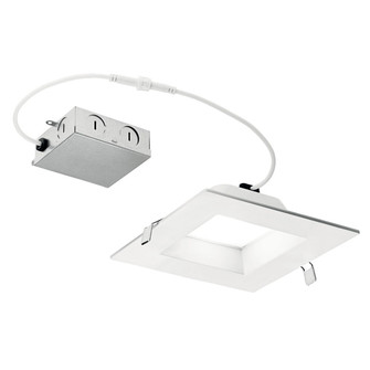 Direct To Ceiling Recessed LED Downlight in Textured White (12|DLRC06S2790WHT)