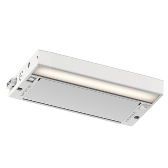6U Series Led LED Under Cabinet in Textured White (12|6UCSK08WHT)