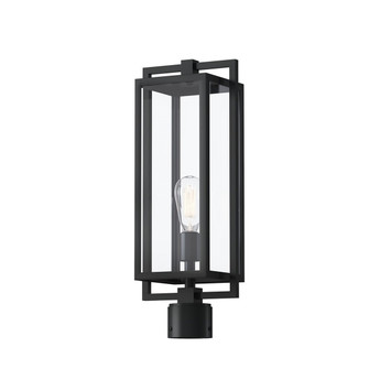 Goson One Light Outdoor Post Mount in Black (12|59088BK)