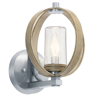 Grand Bank One Light Outdoor Wall Mount in Distressed Antique Gray (12|59065DAG)