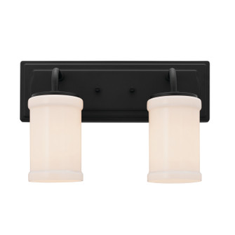 Vetivene Two Light Bath in Textured Black (12|55130BKT)