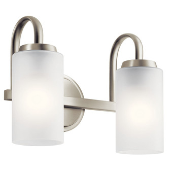 Kennewick Two Light Bath in Brushed Nickel (12|55086NI)