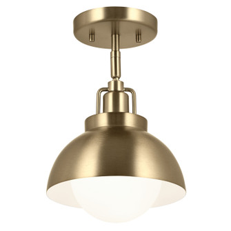 Niva One Light Semi Flush Mount in Champagne Bronze (12|52601CPZ)