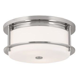 Brit Two Light Flush Mount in Polished Nickel (12|52595PN)