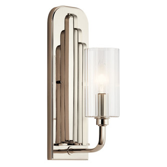 Kimrose One Light Wall Sconce in Polished Nickel (12|52415PN)