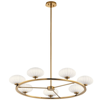 Pim Seven Light Chandelier in Fox Gold (12|52225FXG)