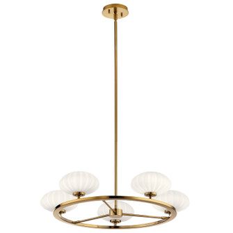 Pim Six Light Chandelier in Fox Gold (12|52223FXG)