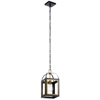 Vath One Light Pendant in Black (12|52030BKNBR)