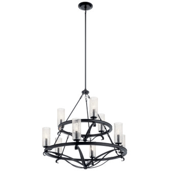 Krysia Nine Light Chandelier in Black (12|52011BK)