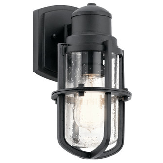Suri One Light Outdoor Wall Mount in Textured Black (12|49857BKT)