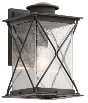Argyle One Light Outdoor Wall Mount in Weathered Zinc (12|49744WZC)