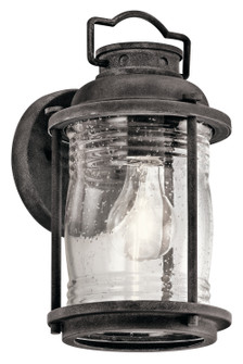 Ashland Bay One Light Outdoor Wall Mount in Weathered Zinc (12|49569WZC)