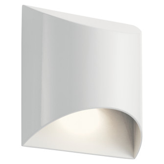 Wesley LED Outdoor Wall Mount in White (12|49278WHLED)