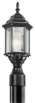 Chesapeake One Light Outdoor Post Mount in Black (12|49256BK)