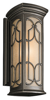 Franceasi One Light Outdoor Wall Mount in Olde Bronze (12|49228OZ)