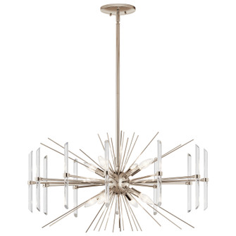 Eris Eight Light Chandelier in Polished Nickel (12|44276PN)