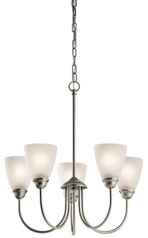 Jolie Five Light Chandelier in Brushed Nickel (12|43638NI)