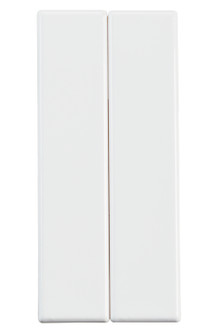 Accessory Set of 2 Half Size Blank Panel in White Material (Not Painted) (12|4311)