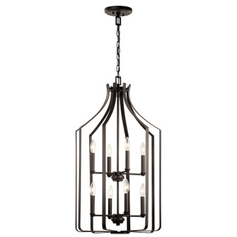 Morrigan Eight Light Foyer Chandelier in Olde Bronze (12|42498OZ)