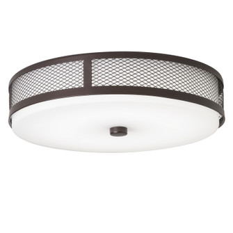 Ceiling Space LED Flush Mount in Olde Bronze (12|42379OZLEDR)