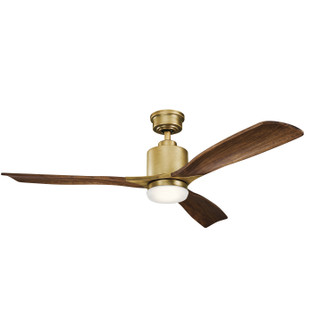 Ridley II 52''Ceiling Fan in Natural Brass (12|300027NBR)