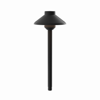 Landscape Led Stepped Dome LED Path in Black Textured (12|15821BKT30)