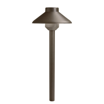 Landscape Led Stepped Dome LED Path in Textured Architectural Bronze (12|15820AZT)