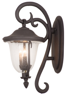 Santa Barbara Outdoor Four Light Outdoor Wall Bracket in Textured Matte Black (33|9003MB)