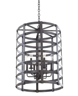 Townsend Six Light Lantern in Vintage Iron (33|7404VI)