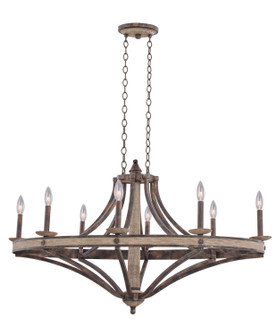 Coronado Eight Light Chandelier in Florence Gold (33|7048FG)