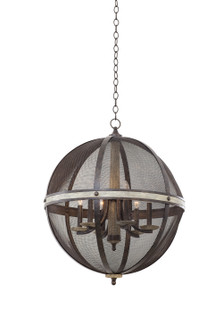 Coronado Six Light Chandelier in Florence Gold (33|7041FG)