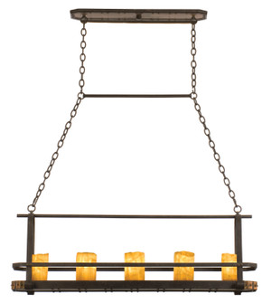 Cordova Five Light Island Pendant in Natural Iron (33|5120NICALC)