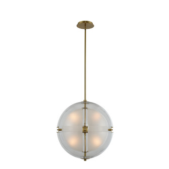 Sussex LED Pendant in Winter Brass (33|509752WB)