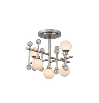 Mercer LED Semi Flush Mount in Polished Nickel (33|508640PN)