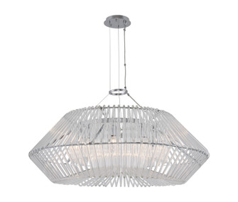 Taza Nine Light Pendant in Chrome (33|508453CH)