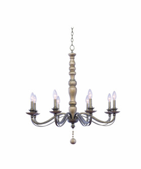 Colony Eight Light Chandelier in Dune Silver (33|506352DS)