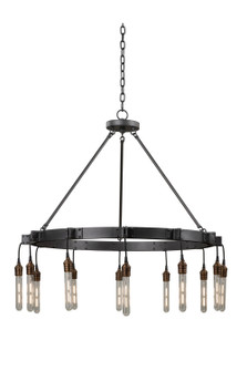 Stuyvesant 12 Light Chandelier in Matte Gun Metal (33|506271MGM)