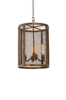 Chelsea Four Light Foyer Pendant in Copper Patina (33|502153CP)