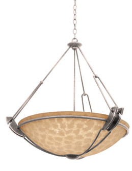 Grande Six Light Pendant in Pearl Silver (33|4847PSECRU)