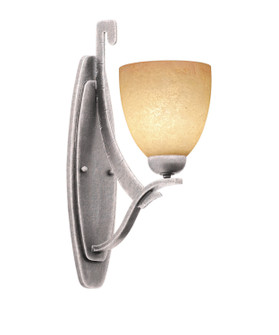Copenhagen One Light Wall Bracket in Pearl Silver (33|4341PS1365)