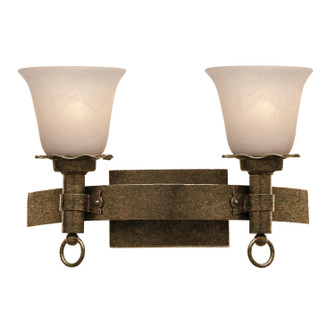 Americana Two Light Bath in Antique Copper (33|4202AC1219)