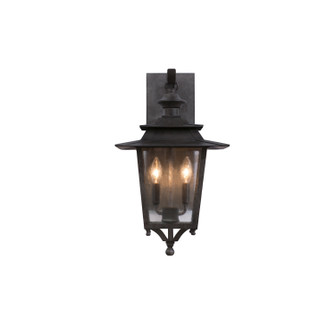 Saddlebrook Outdoor Two Light Wall Bracket in Aged Iron (33|404121AI)