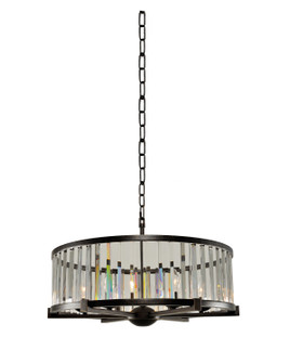 Essex Six Light Pendant in Sienna Bronze (33|314253SB)