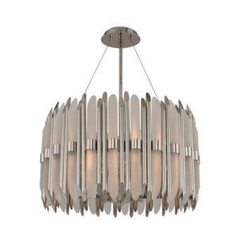 Massina Six Light Pendant in Polished Nickel (33|312952PN)