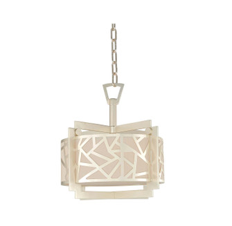 Miramar Three Light Convertible Pendant - Semi Flush Mount in Rose Silver (33|303552RS)