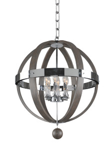 Sharlow Six Light Pendant in Chrome (33|300483CH)