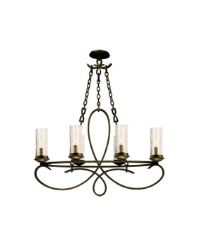 Grayson Six Light Chandelier in Heirloom Bronze (33|2673HB1100)