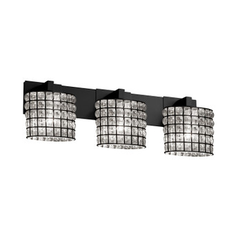 Wire Glass LED Bath Bar in Matte Black (102|WGL892330GRCBMBLKLED32100)